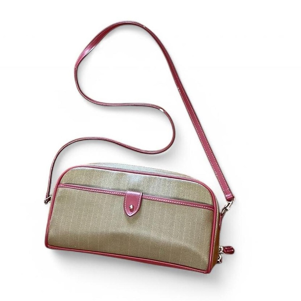 Elegant Pink and Tan Women's Bag